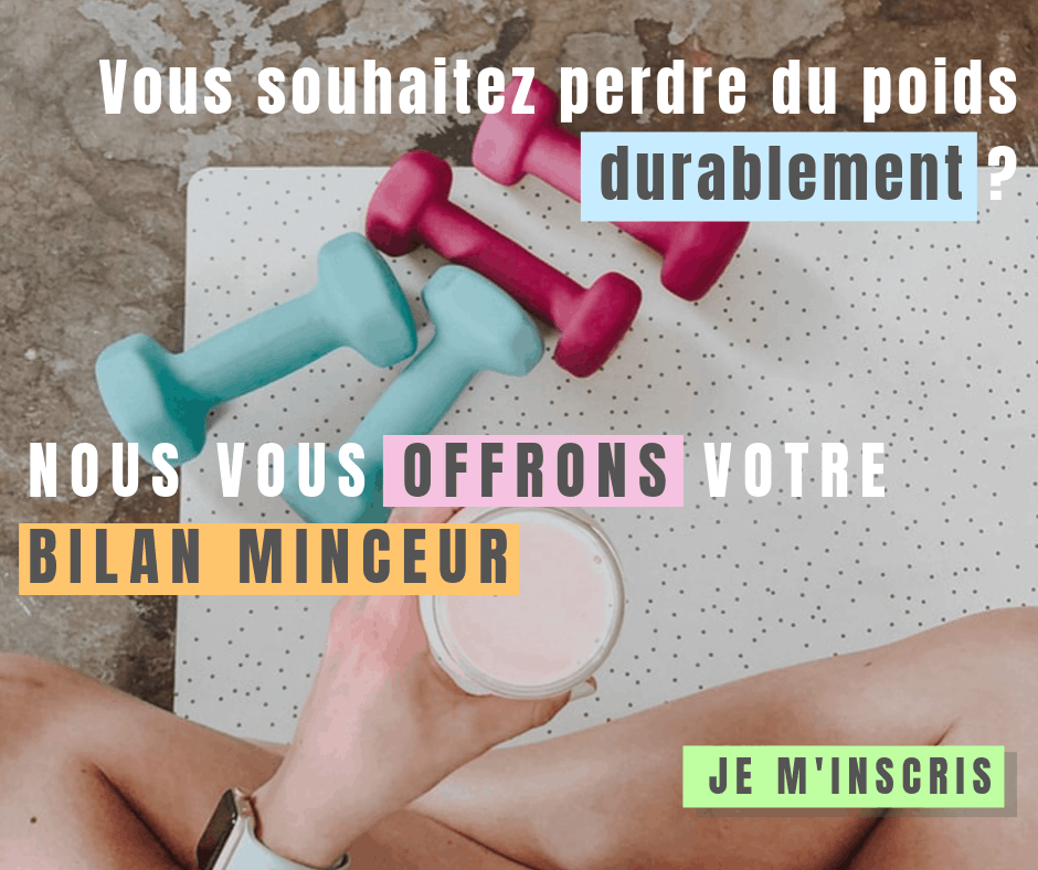 Perdez du poids durablement - Votre bilan minceur offert