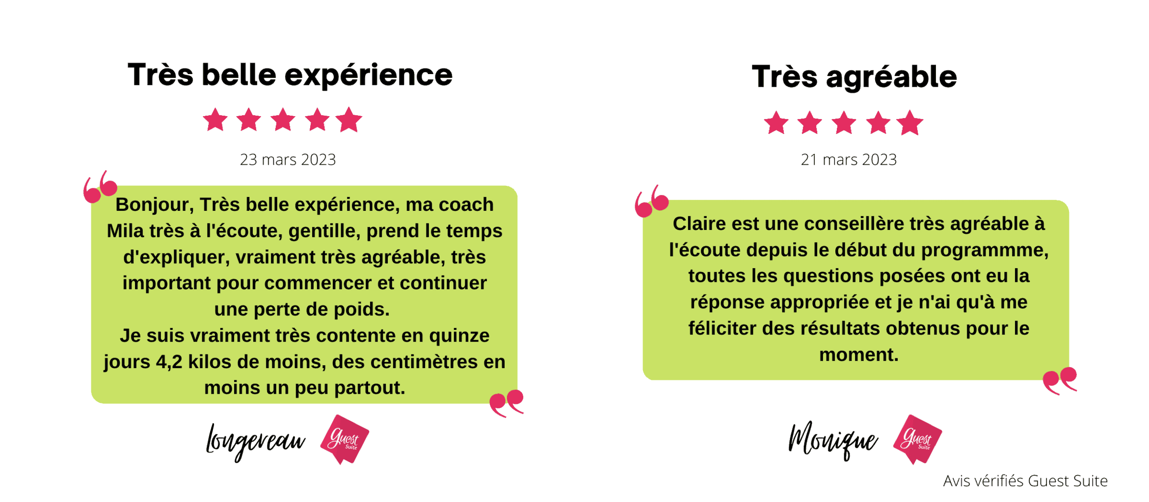 Avis clients LMP