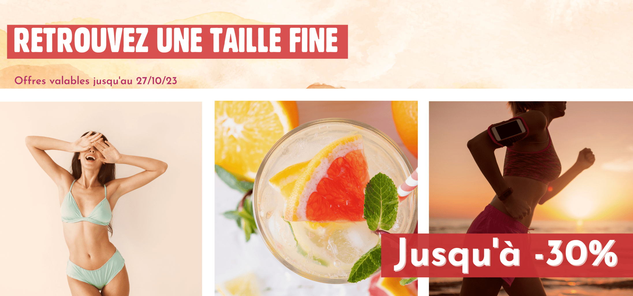 Des offres minceur pour retrouver une taille fine !